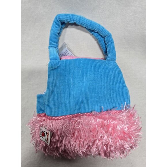 Webkinz Plush Purse Pink and Blue Stuffed Animal Holder- With Sealed Code - Picture 3 of 3
